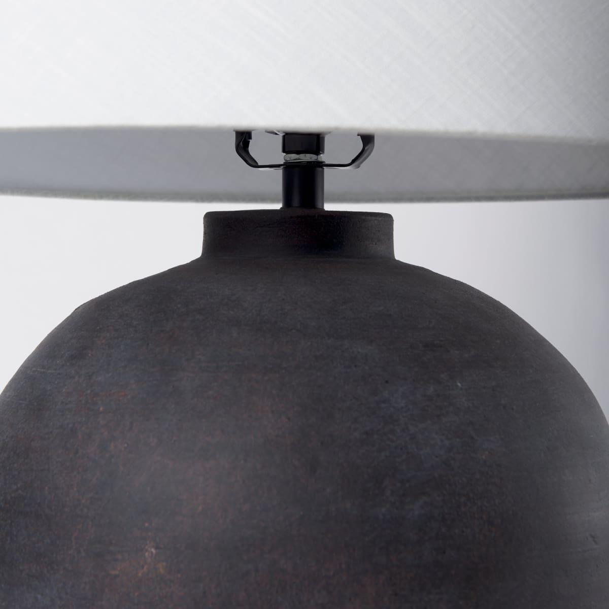 Marvin Table Lamp Black Ceramic - table-lamps