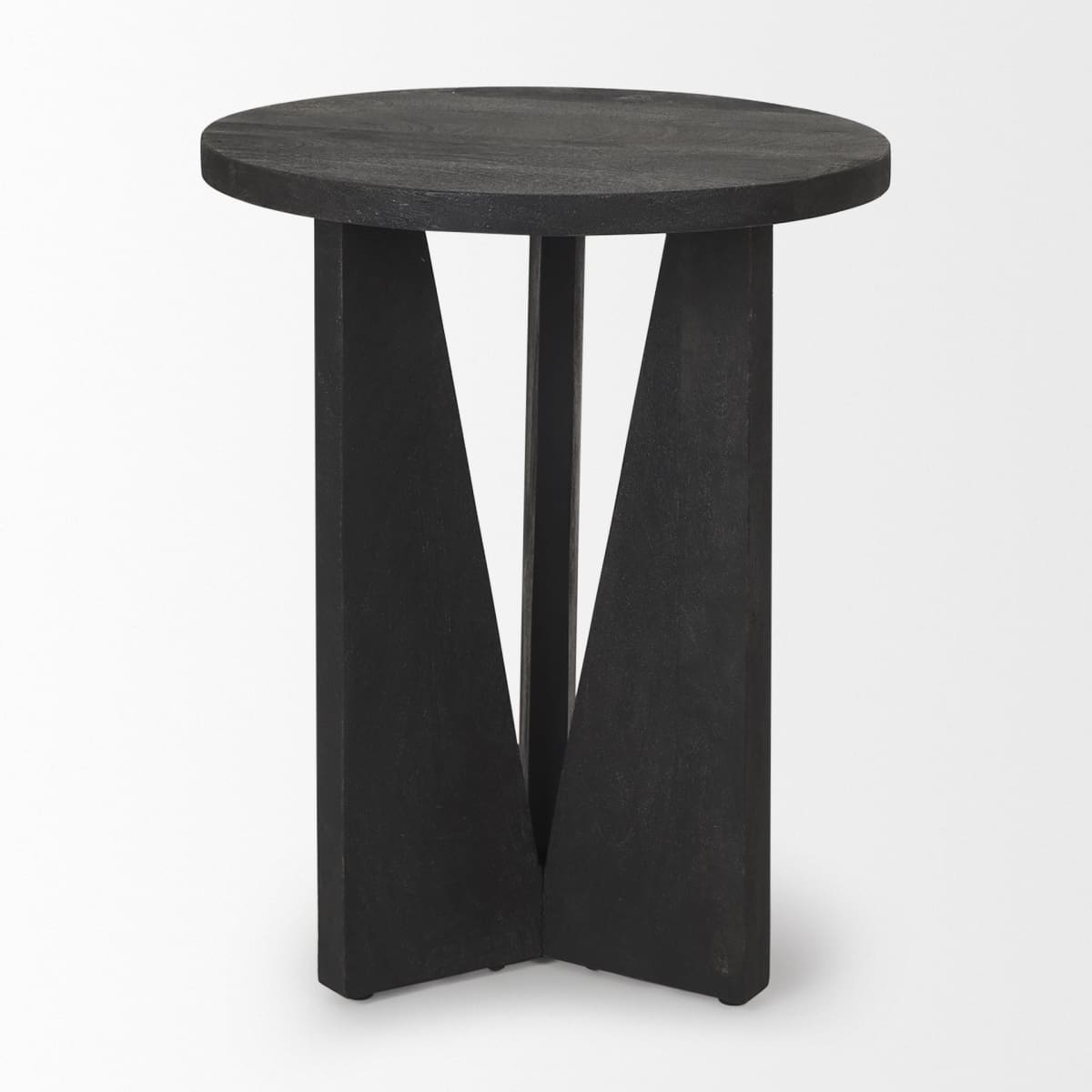 Mattius Accent Table Black Wood - accent-tables