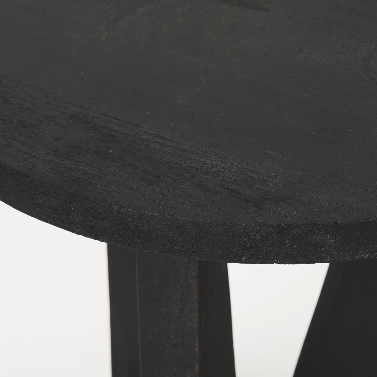 Mattius Accent Table Black Wood - accent-tables