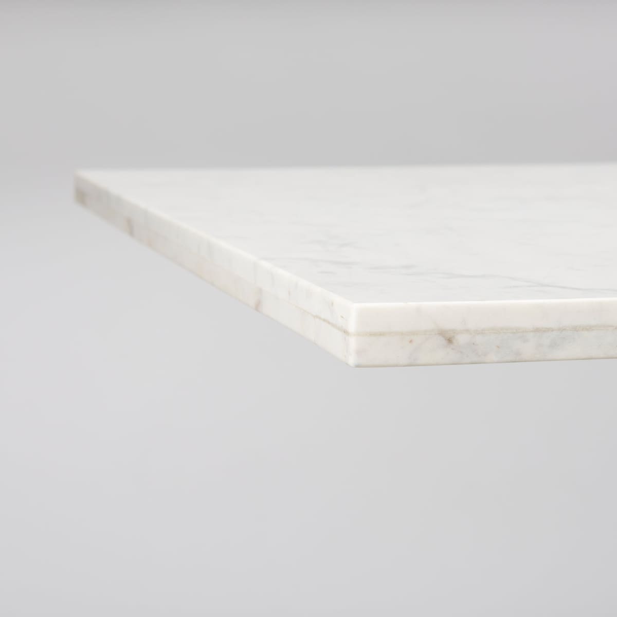 Maxton Dining Table White Marble | Gunmetal - dining-table