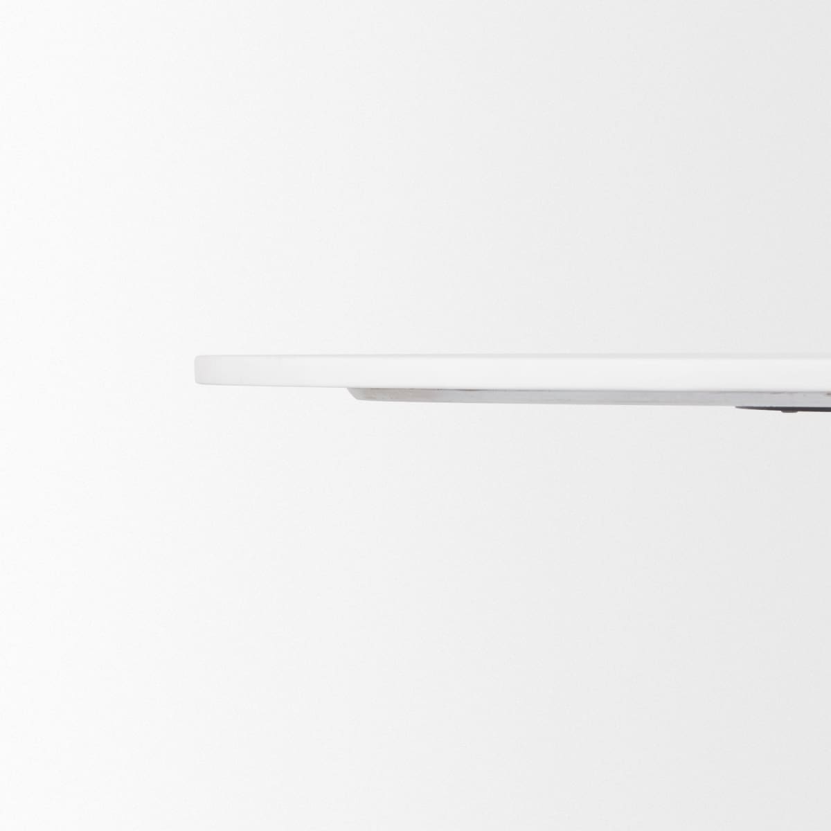 Maxwell Dining Table White Marble | Black Wood - dining-table