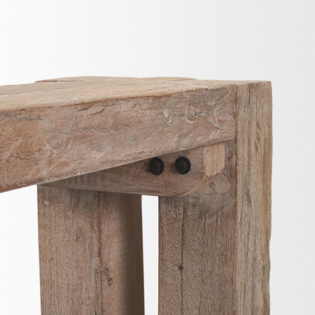 McArthur Bench Reclaimed Wood | Whitewash - benches