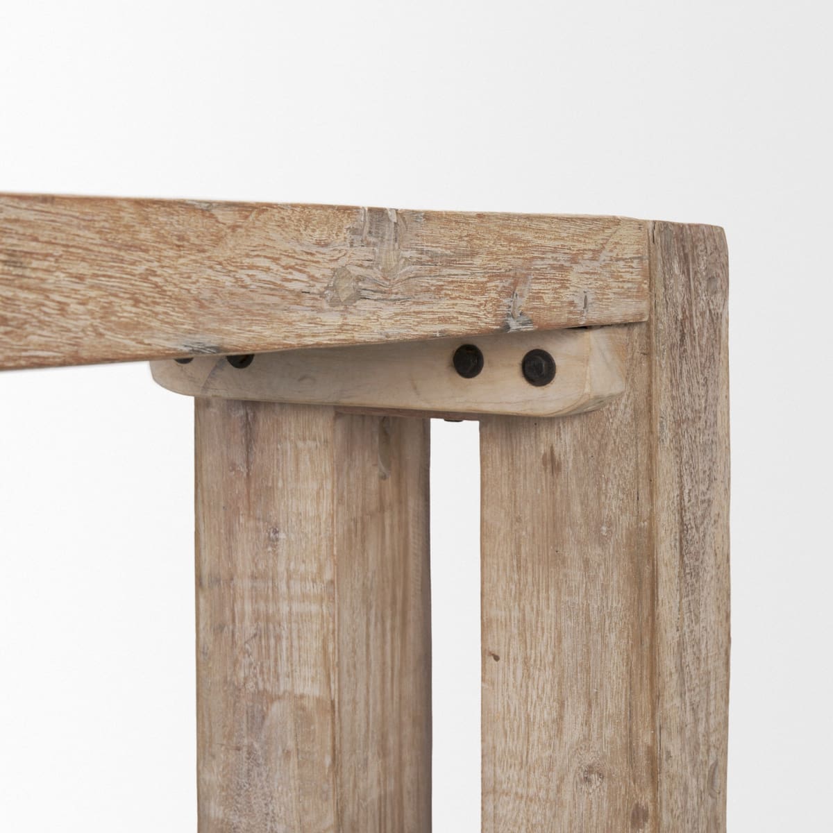 McArthur Console Table Reclaimed Wood | Whitewash - console-tables