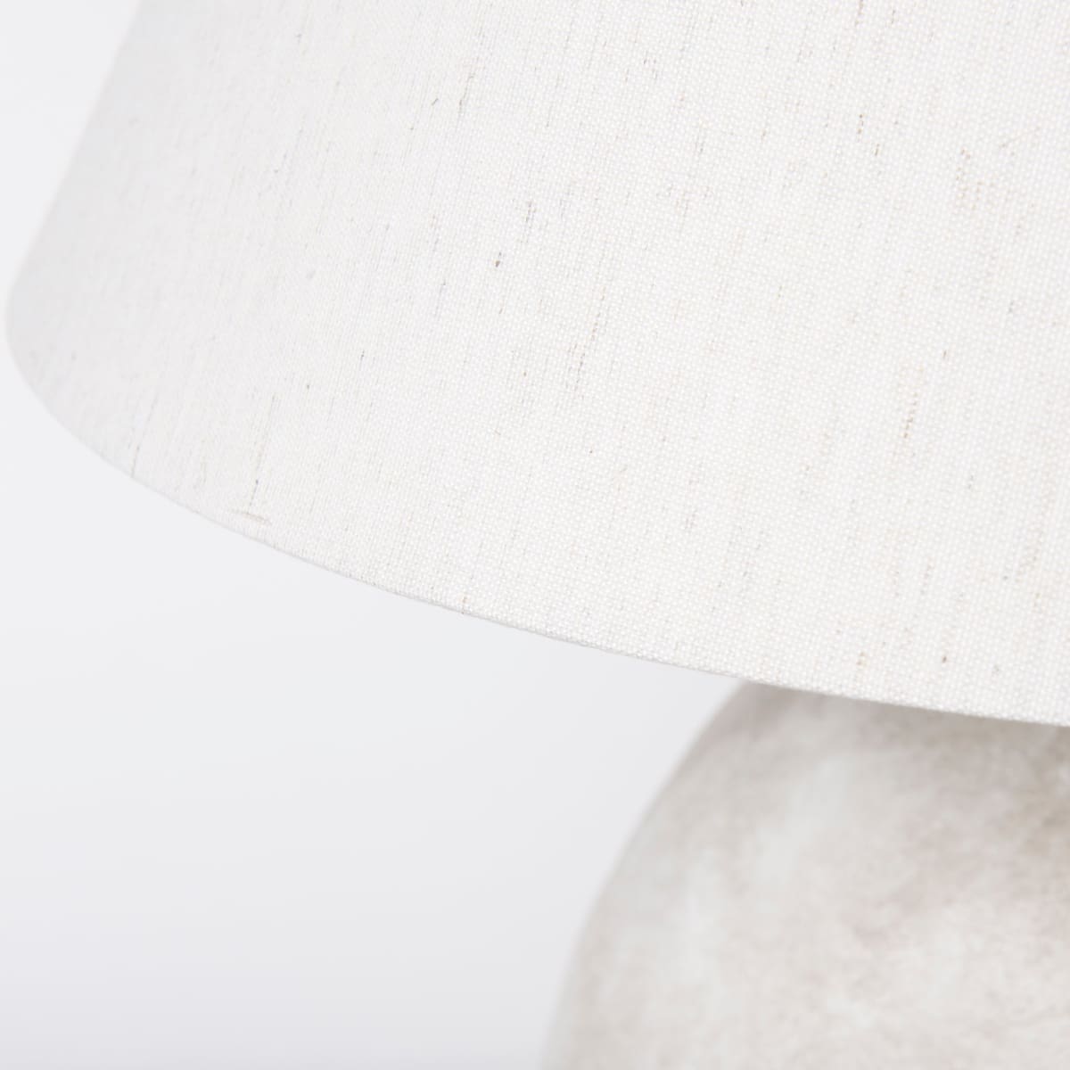 Mehdi Table Lamp Cream Ceramic - table-lamps