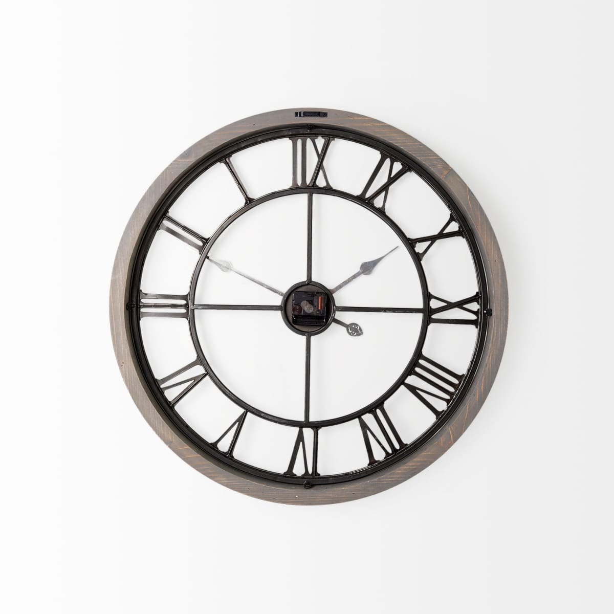 Mething Wall Clock Gray Wood | 25’’ - wall-clocks