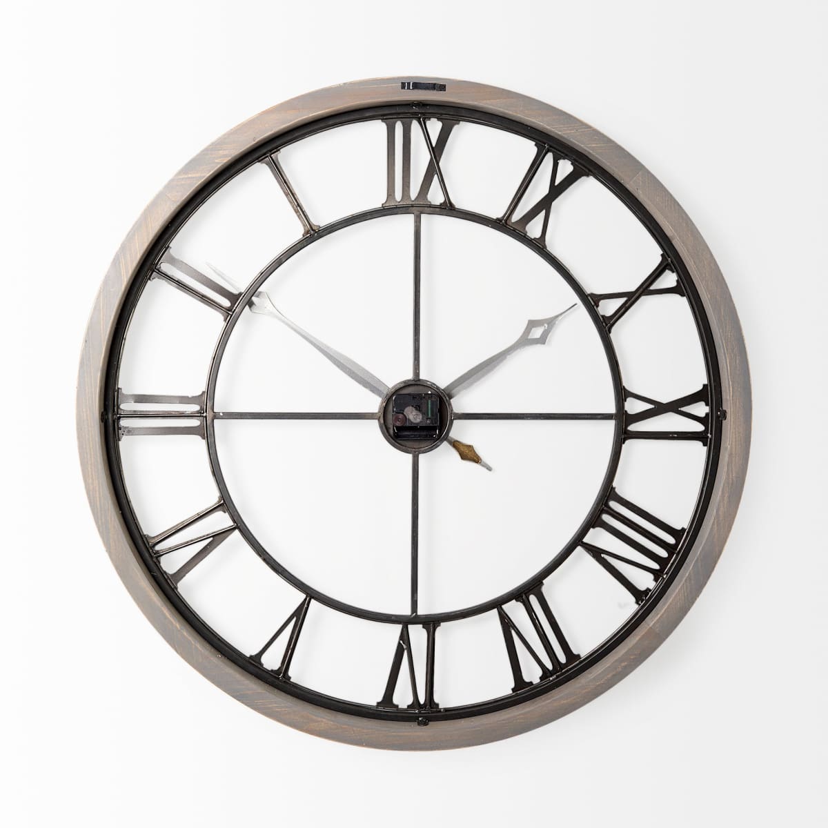 Mething Wall Clock Gray Wood | 32 - wall-clocks
