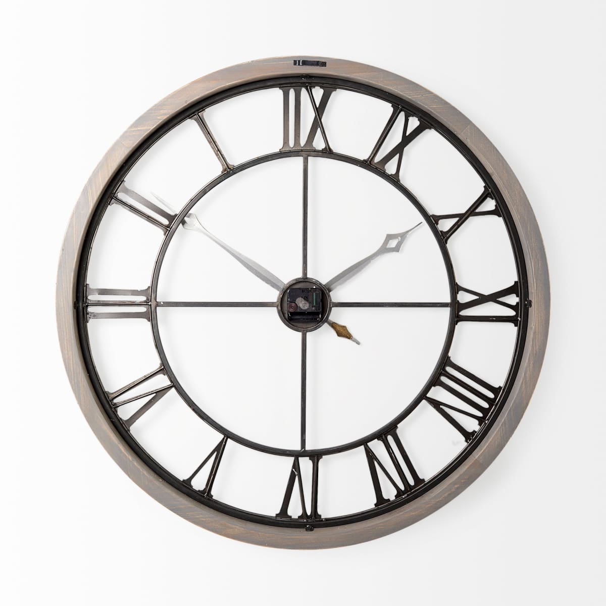 Mething Wall Clock Gray Wood | 32’’ - wall-clocks