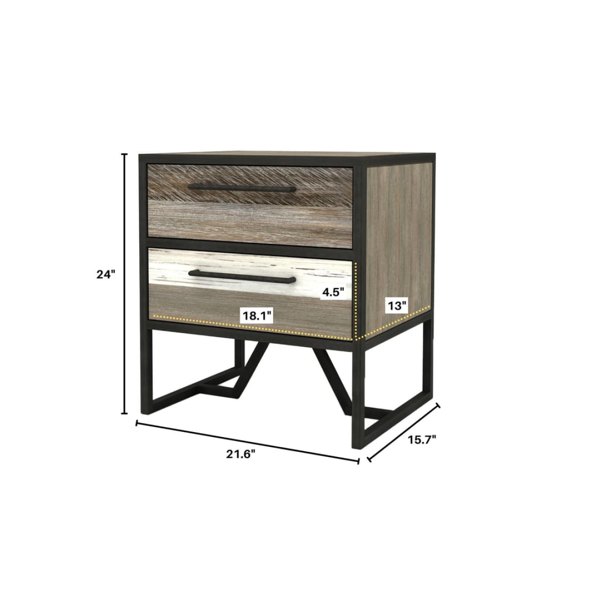 Metro Havana Nightstand - lh-import-nightstands