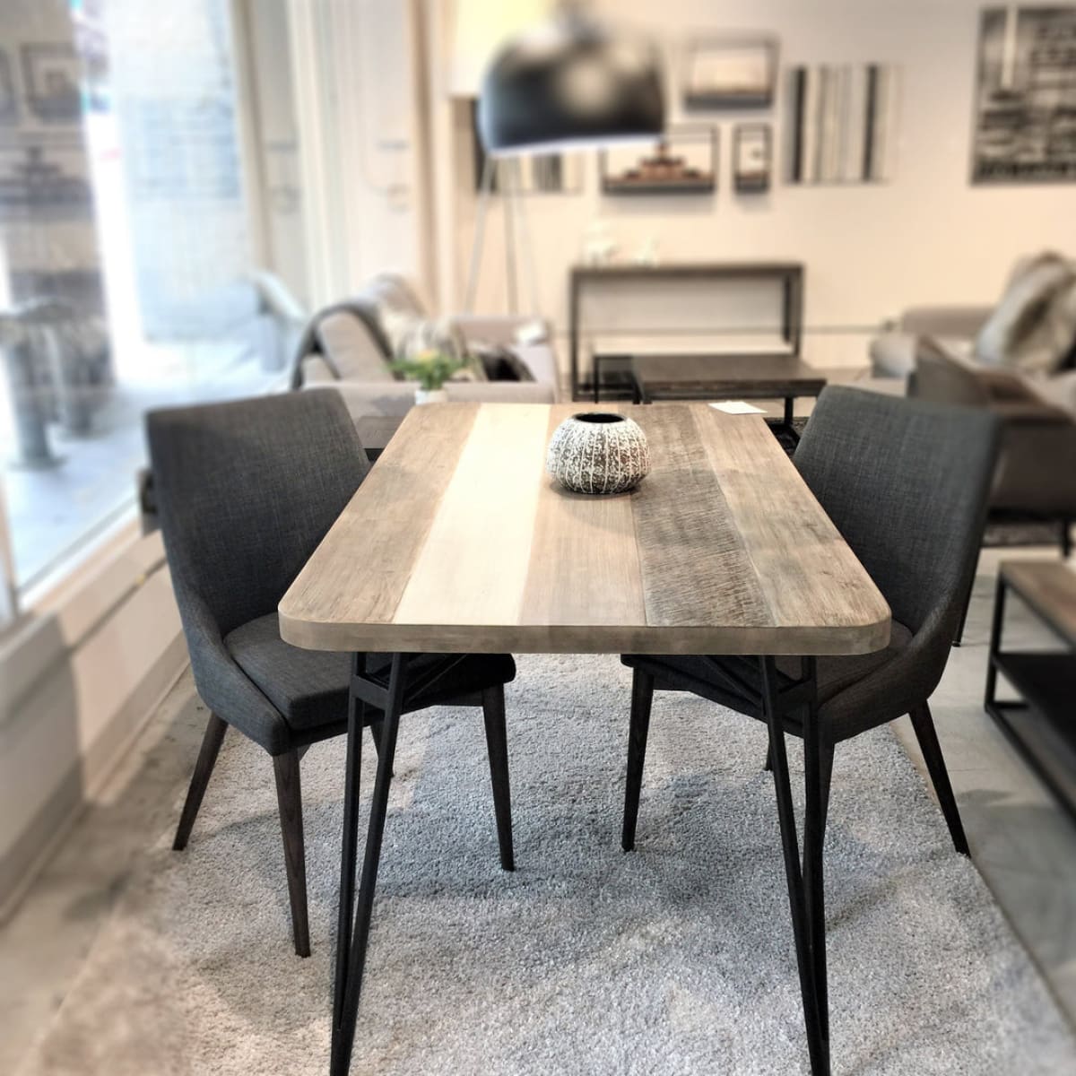 Metro Noir Havana Dining Table 59’’ - lh-import-dining-tables