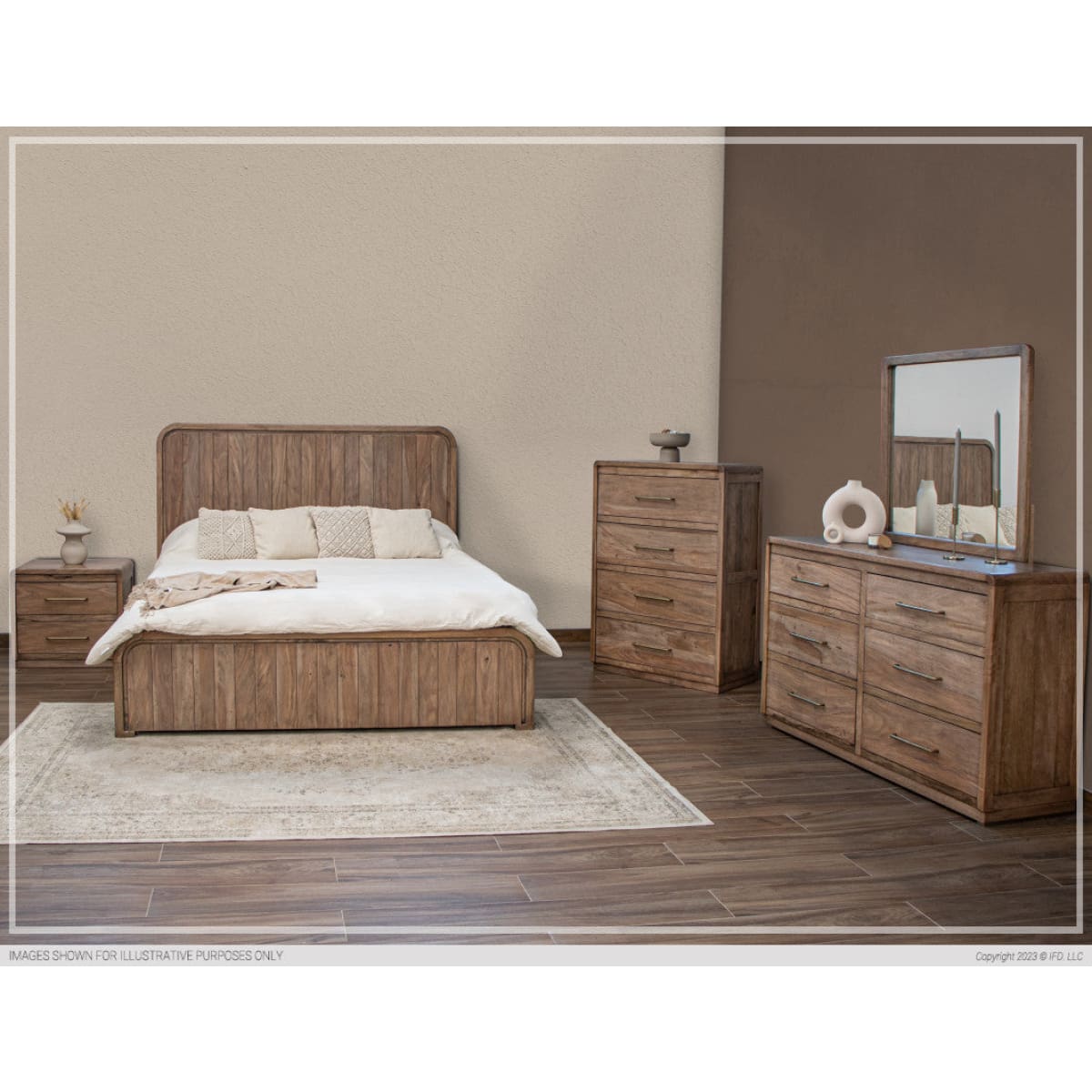 Mezquite King Size Bed - 1999.99 - BED