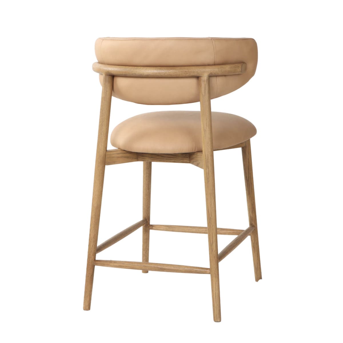 Milo Counter Stool - Nude - lh-import-stools