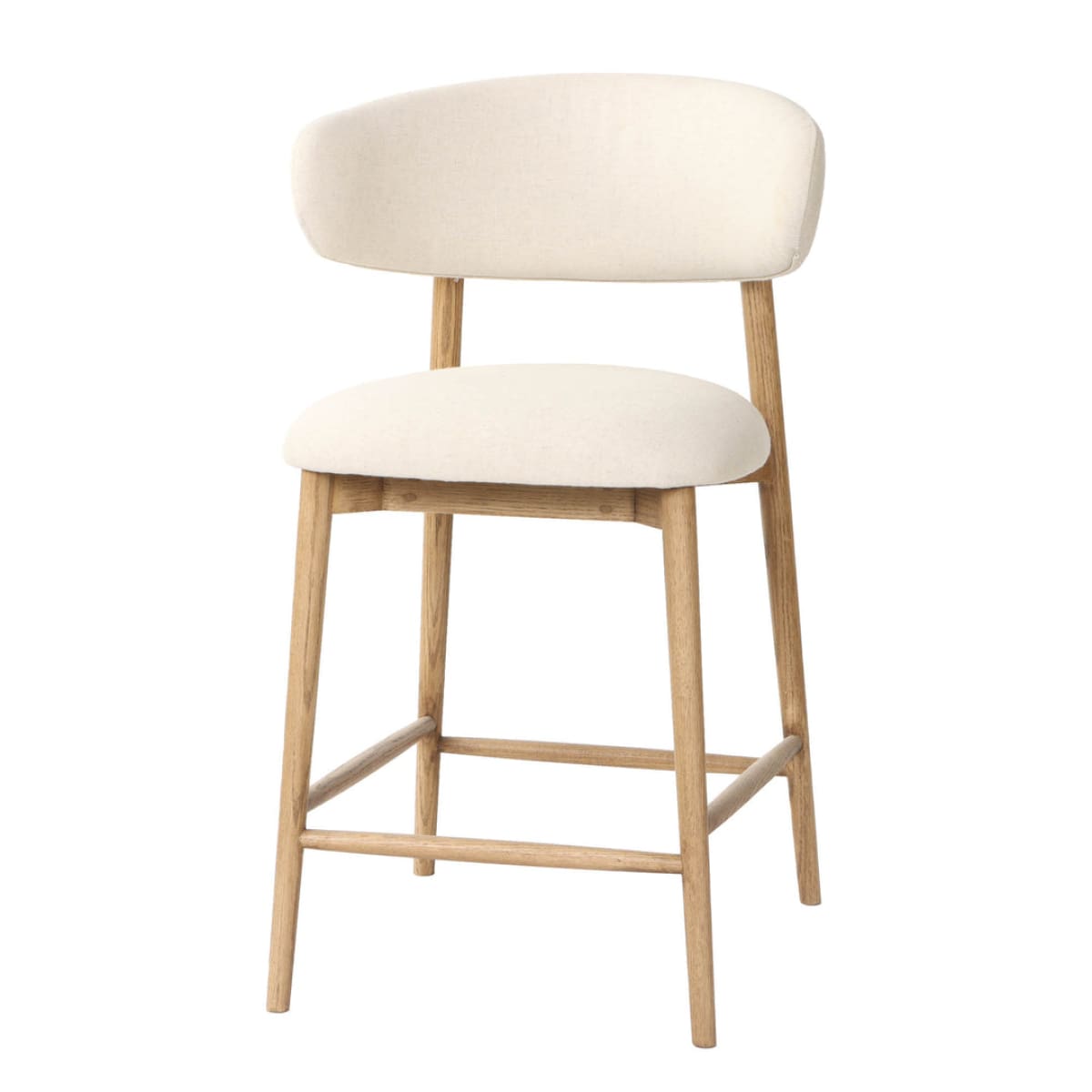 Milo Counter Stool - Savile Flax - lh-import-stools