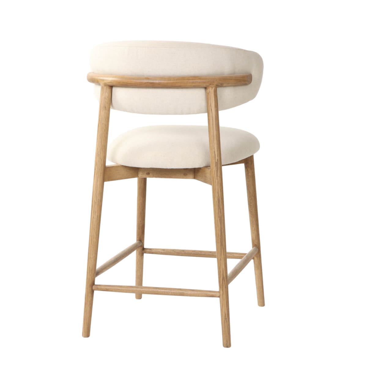 Milo Counter Stool - Savile Flax - lh-import-stools