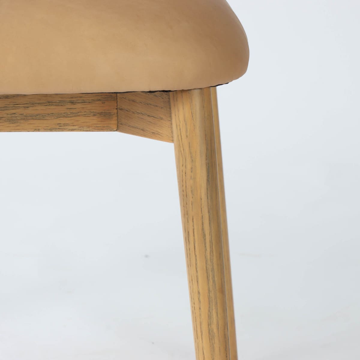 Milo Dining Chair - Tan Leather - lh-import-dining-chairs