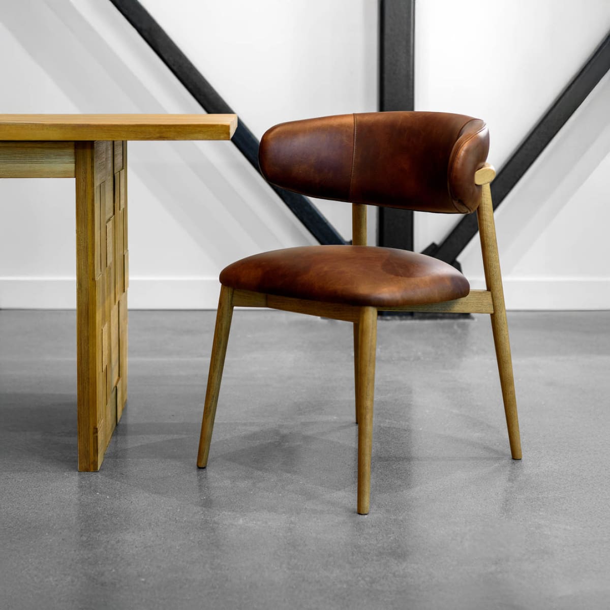 Milo Dining Chair - Tobacco - lh-import-dining-chairs