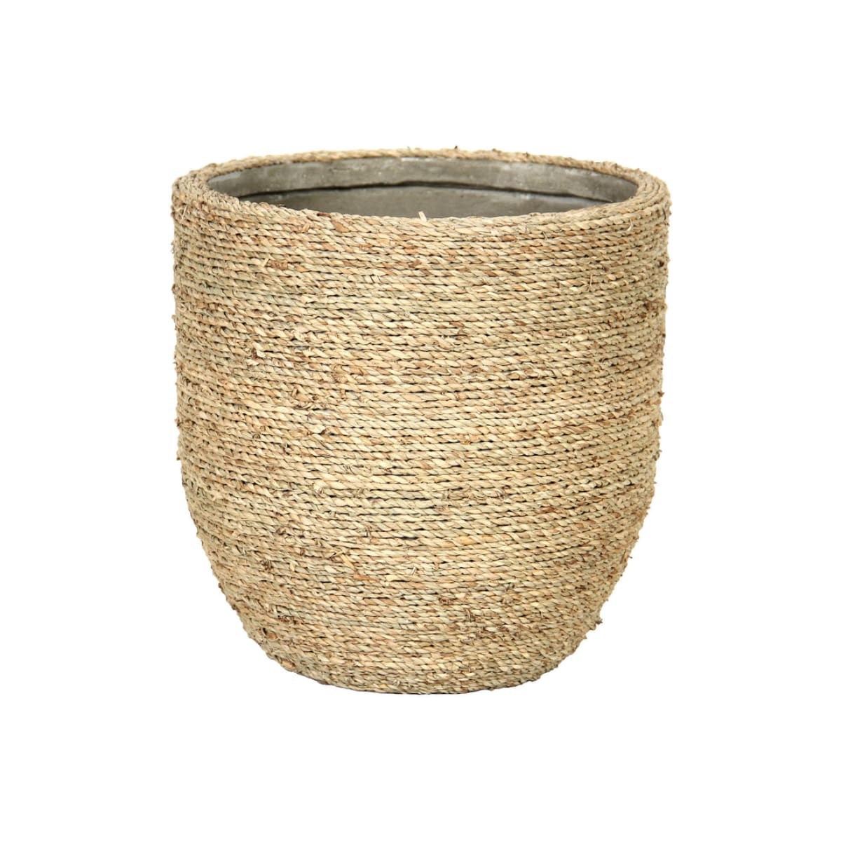 Nature Grass And Concrete Pot - lh-import-vases