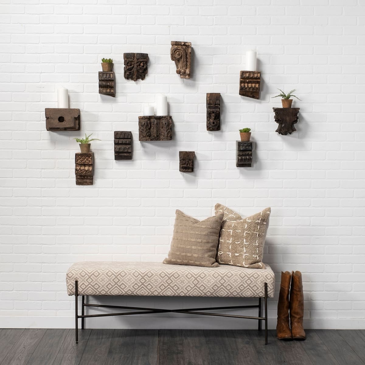 Negundo Wall Decor Reclaimed Wood - alternative-wall-decor