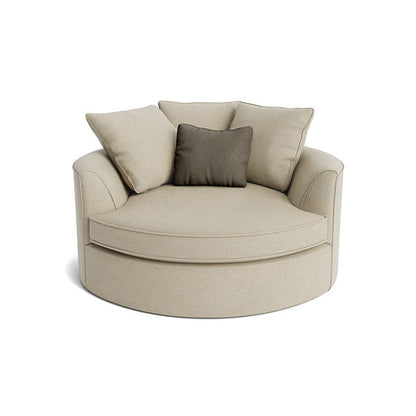 Nest Accent Chair - Aiden Platinum