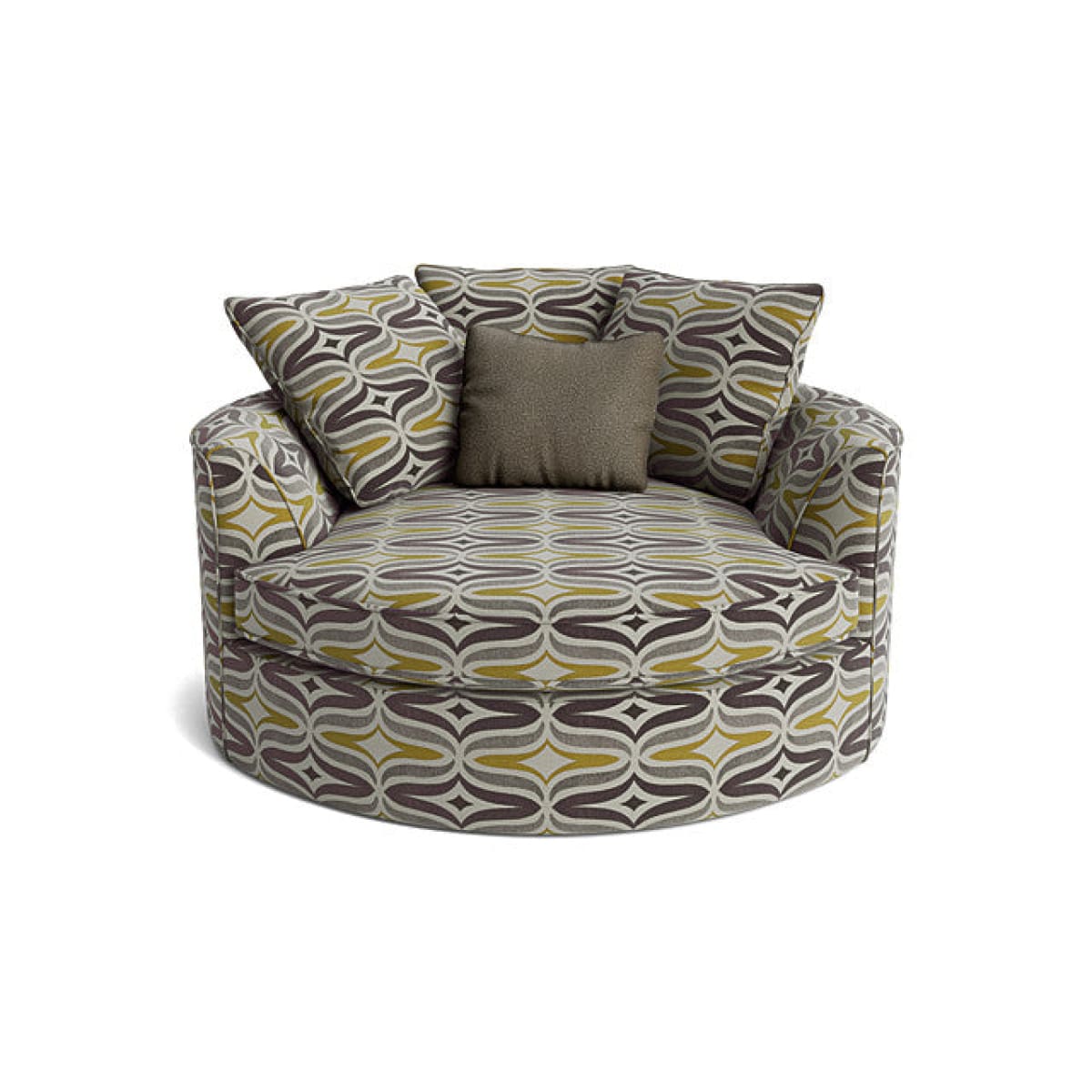 Nest Accent Chair - Barton Chinchilla