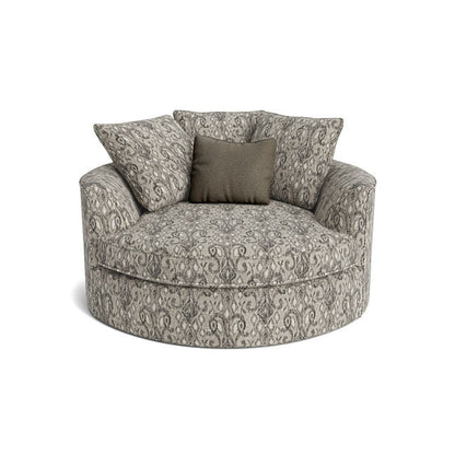 Nest Accent Chair - Gilda Charcoal