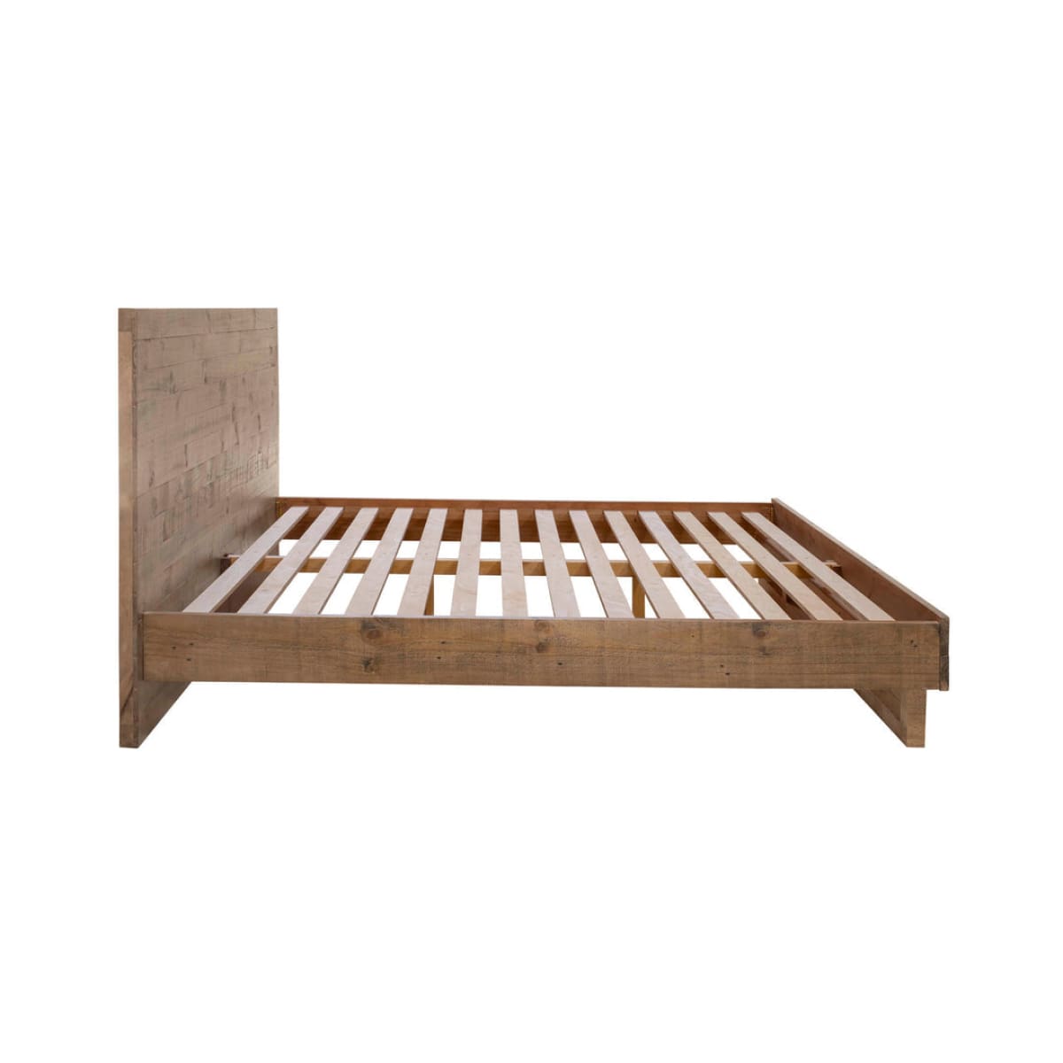 Nevada King Bed - Dark Driftwood - lh-import-beds