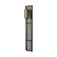 Newcomb Wall Sconce Gold/Black Metal - wall-fixtures