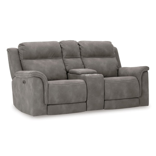 Next-Gen DuraPella Power Reclining Loveseat with Console - recliner