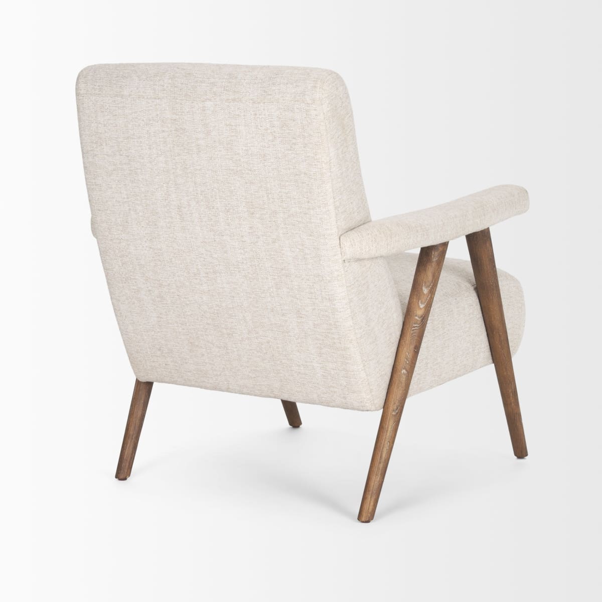 Nico Accent Chair Oatmeal | Medium Brown - accent-chairs