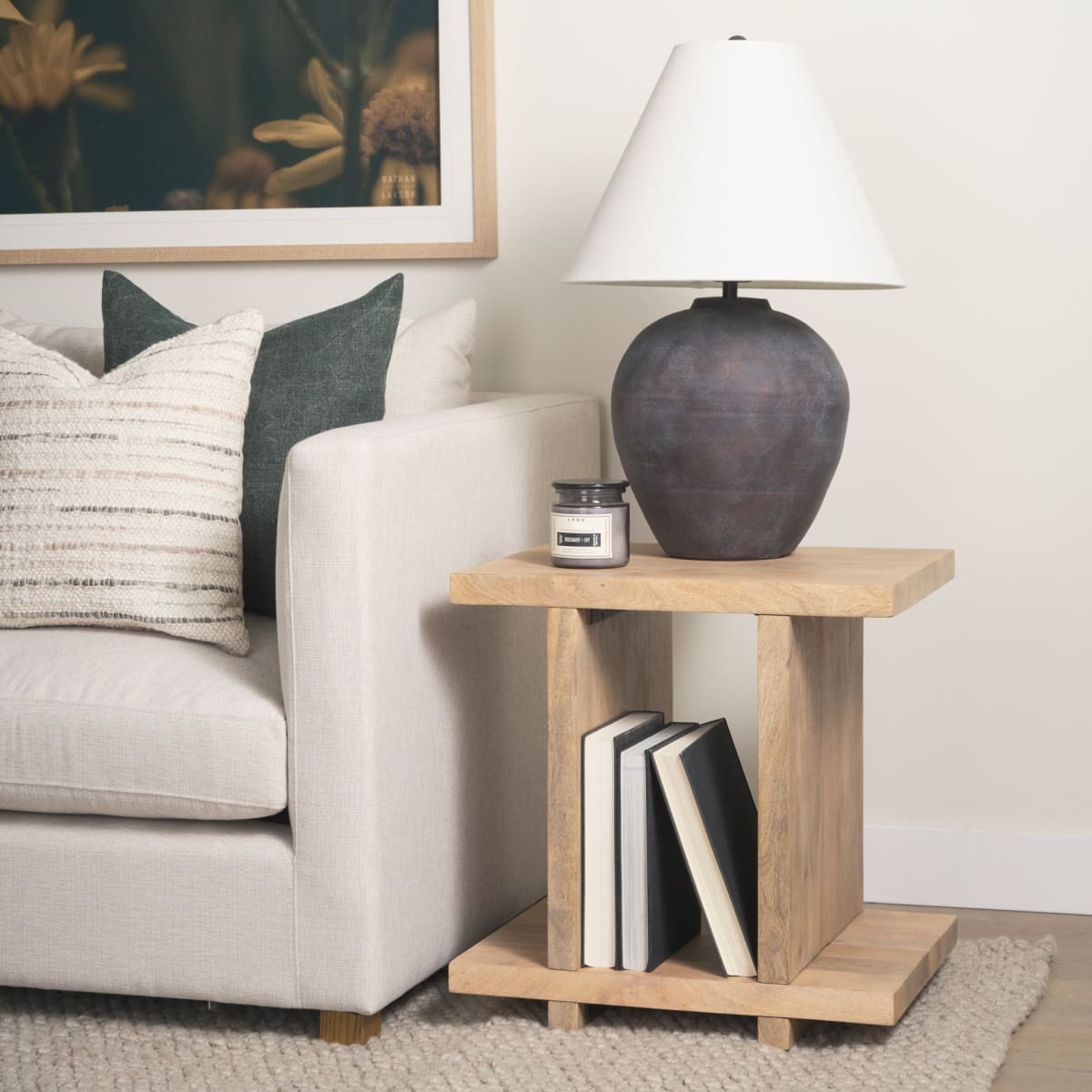 Nohr Accent Table Light Brown - end-and-side-tables