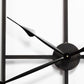 Norwood Wall Clock Black Metal | 60 - wall-clocks