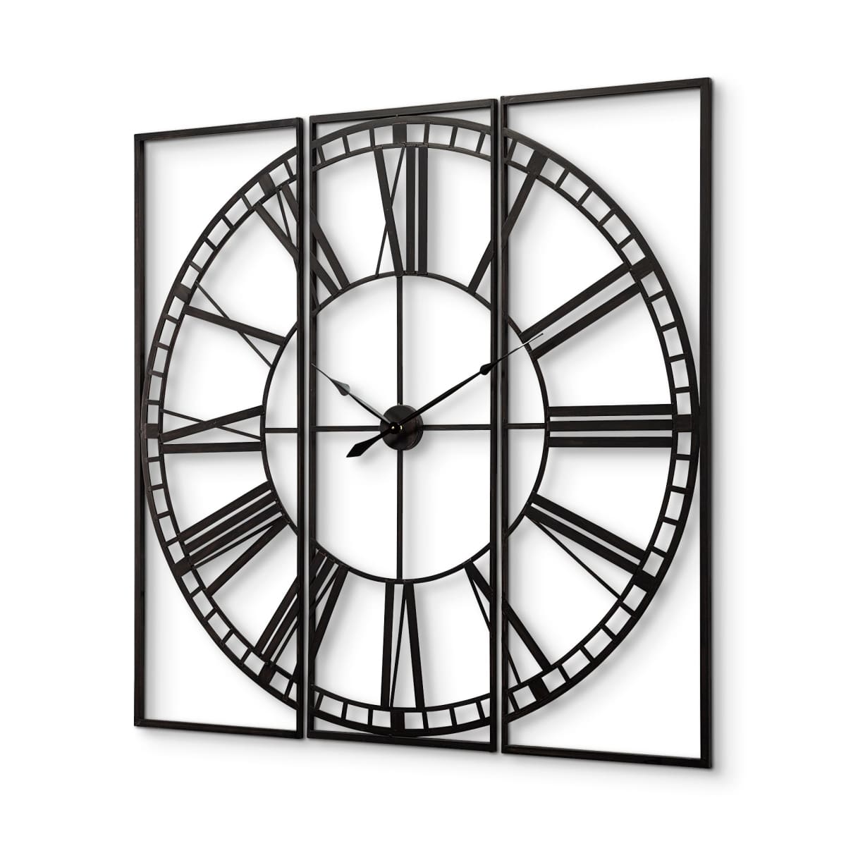 Norwood Wall Clock Black Metal | 60 - wall-clocks