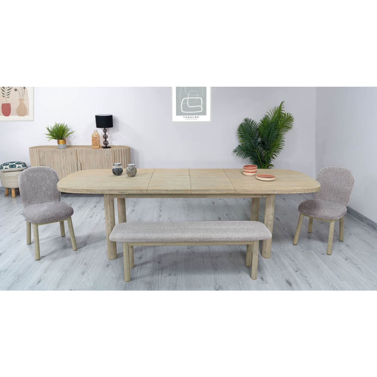 Oasis Extension Dining Table (70’’/102’’) - lh-import-dining-tables