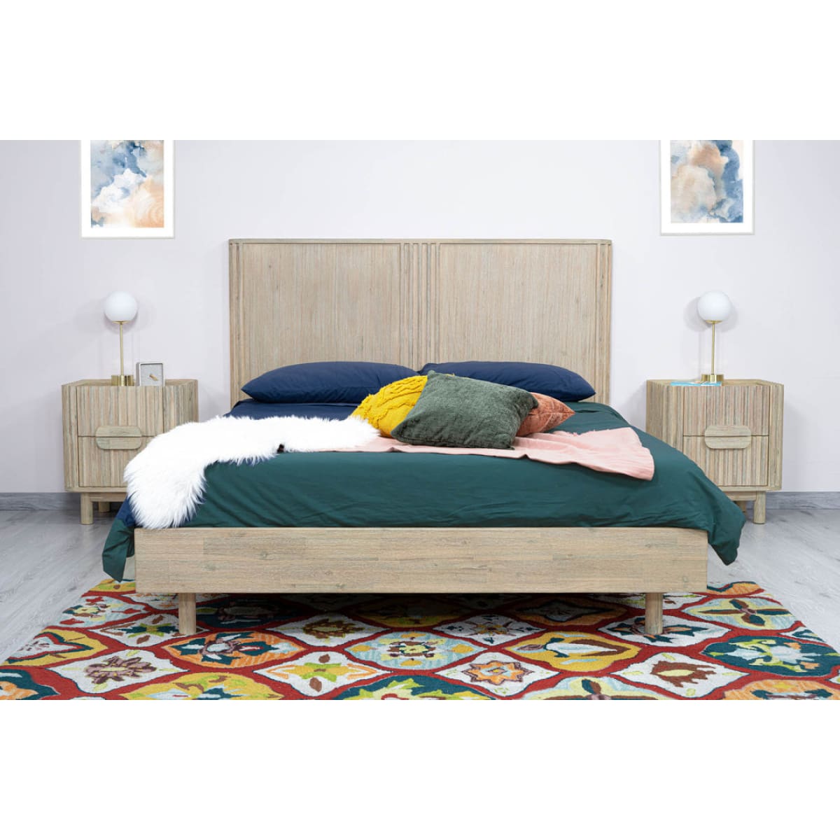 Oasis Queen Bed - lh-import-beds