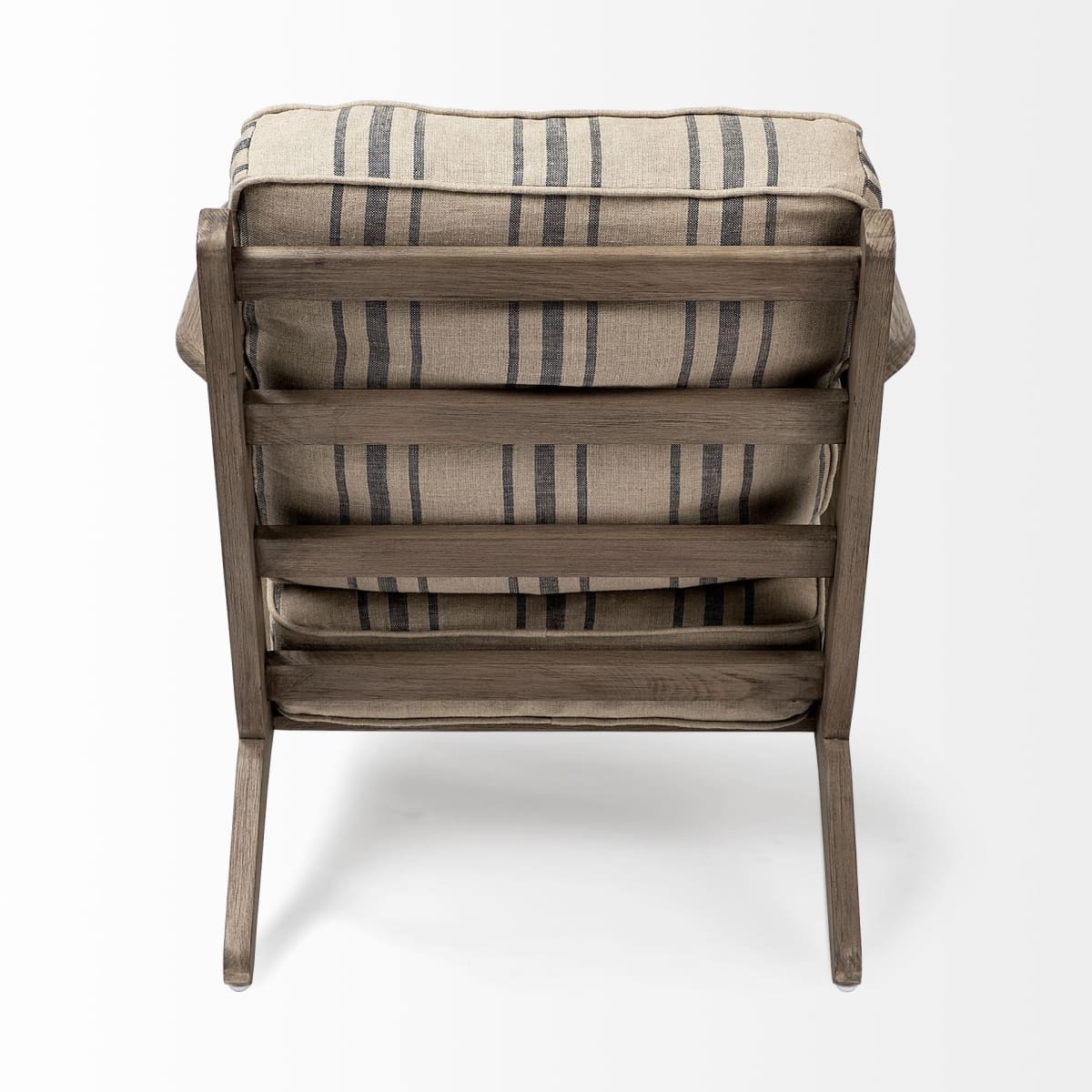 Olympus Accent Chair Brown Jute | Brown Wood - accent-chairs