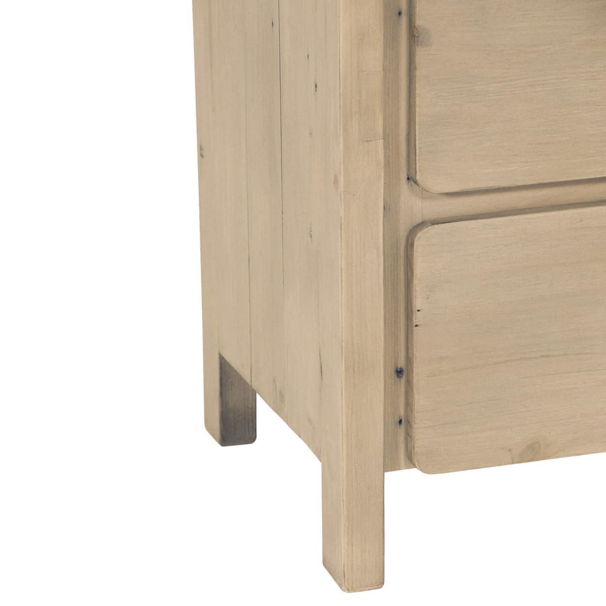 Opera 6 Drawer Chest - Scrubbed Teak - lh-import-dressers
