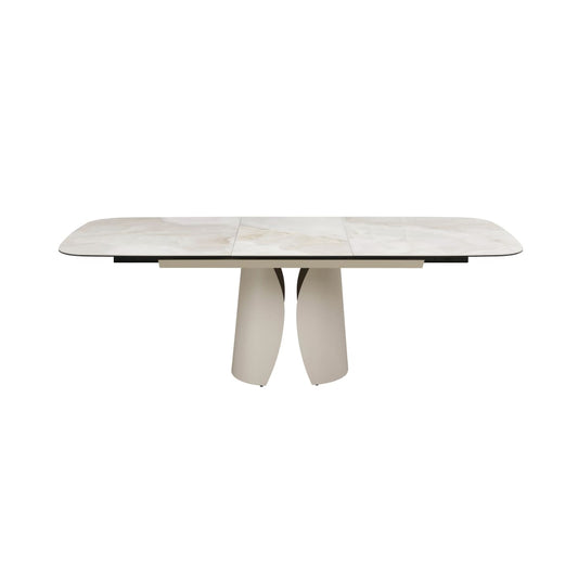 Orca ceramic Top Extension Dining Table - dining-table