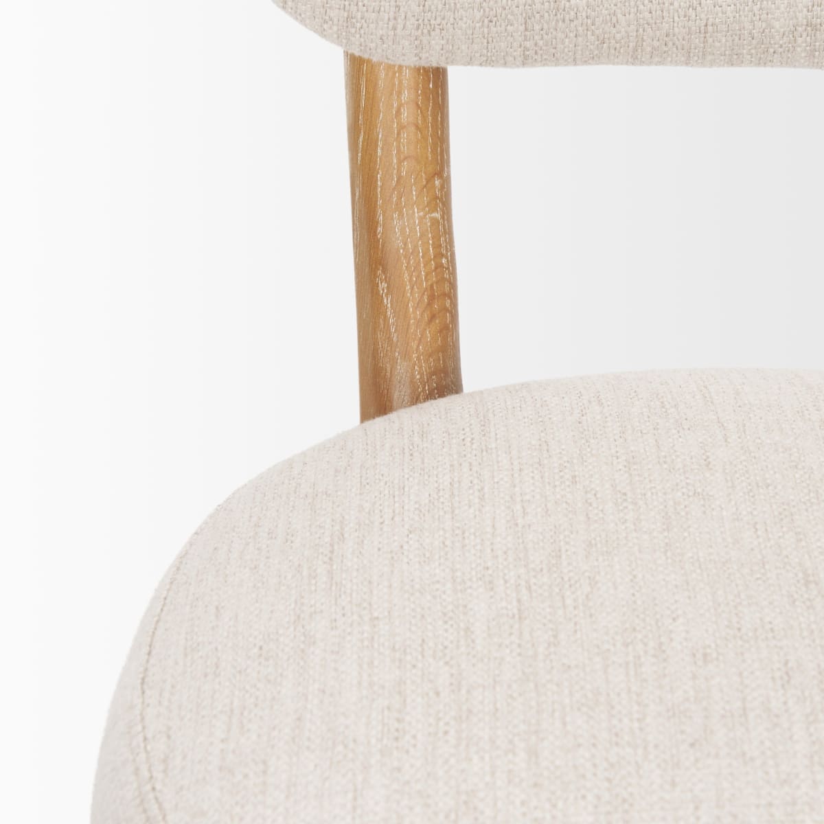 Owen Dining Chair Oatmeal Fabric - dining-chairs