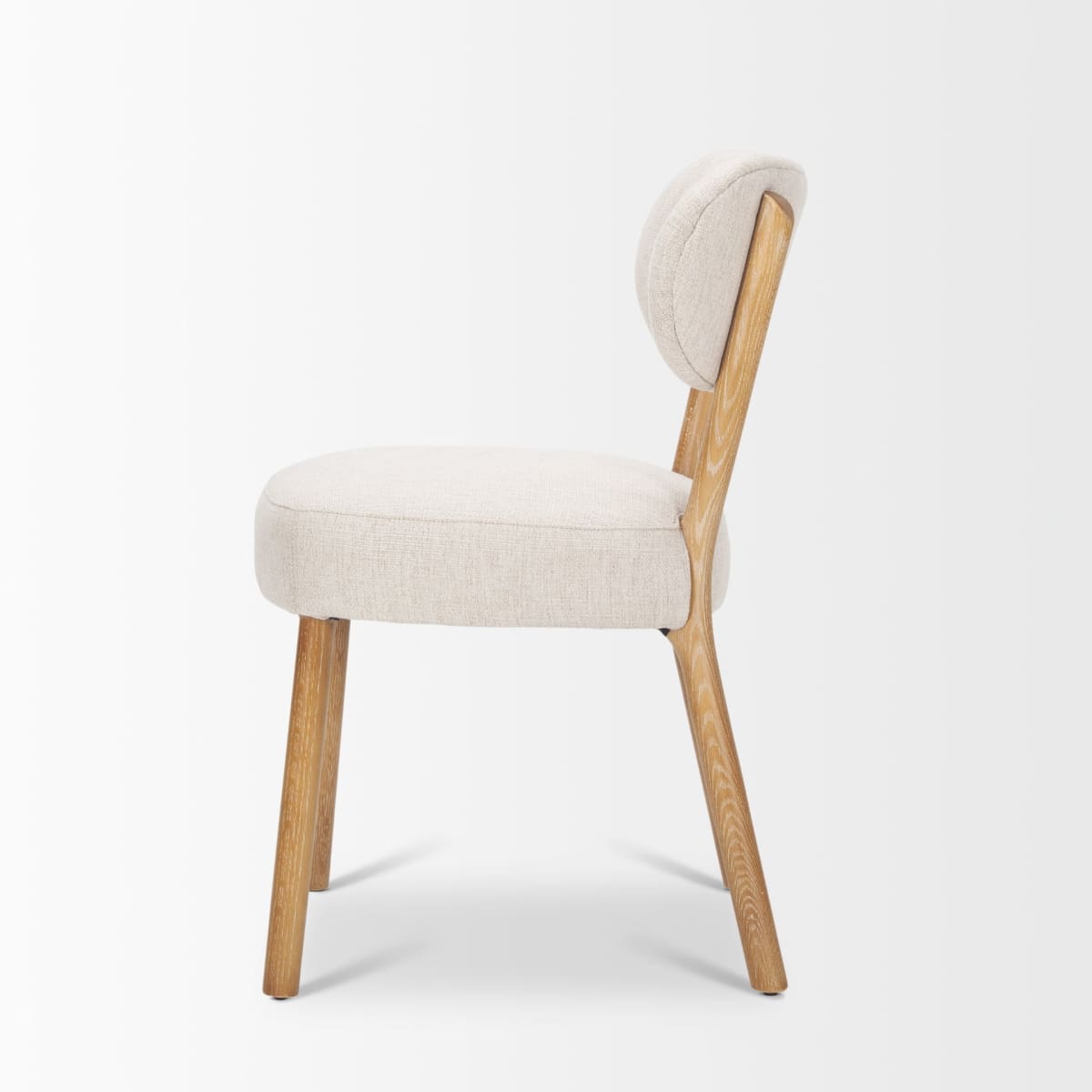 Owen Dining Chair Oatmeal Fabric - dining-chairs