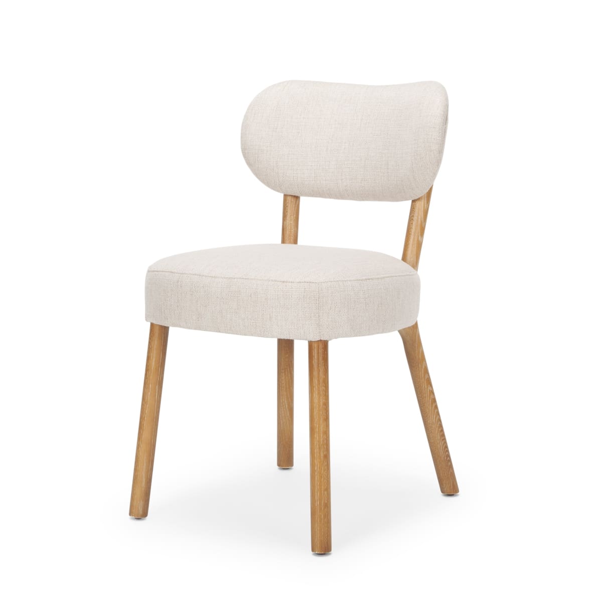 Owen Dining Chair Oatmeal Fabric - dining-chairs