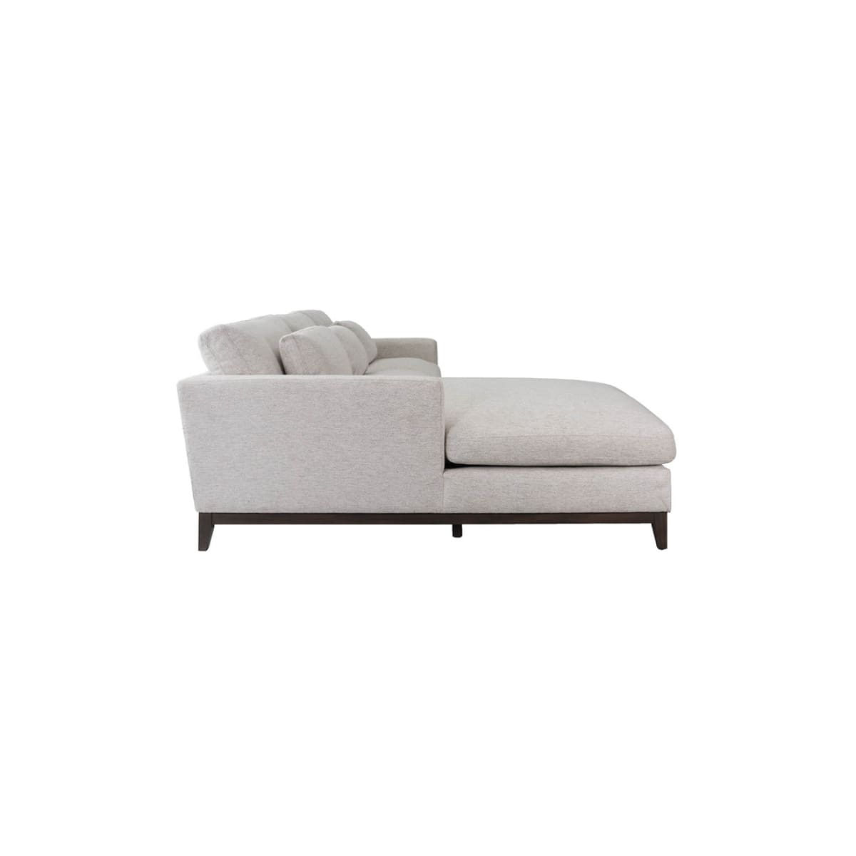 Oxford Left Sectional Sofa - Travertine Cream - lh-import-sectionals