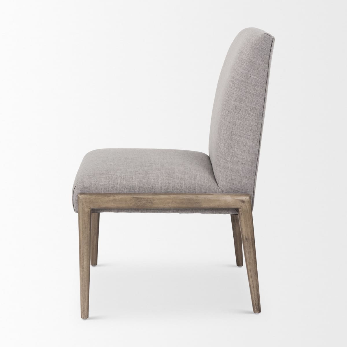 Palisades Dining Chair Gray | Brown Wood - dining-chairs