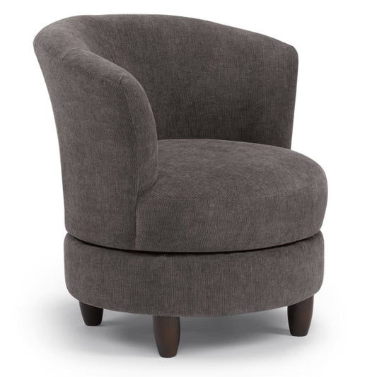 Palmona Swivel Barrel Chair - accent-chairs