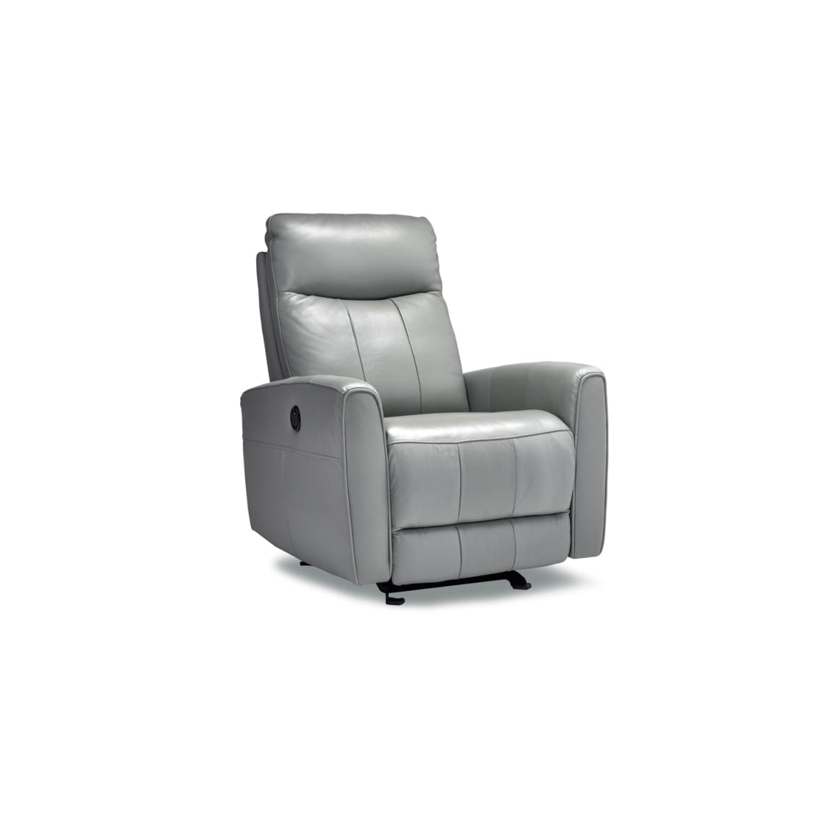 Paris Power Recliner Leather Chair. - accent chairs