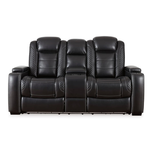 Party Time Power Reclining Loveseat with Console - Loveseat