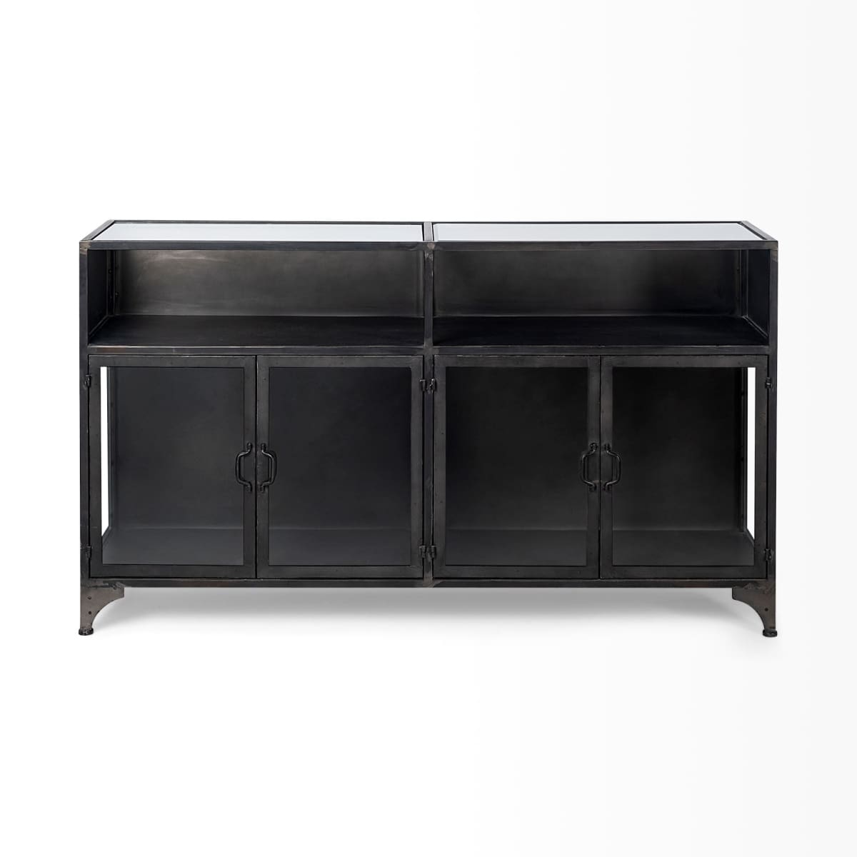 Pender Cabinet Black Metal - cabinets
