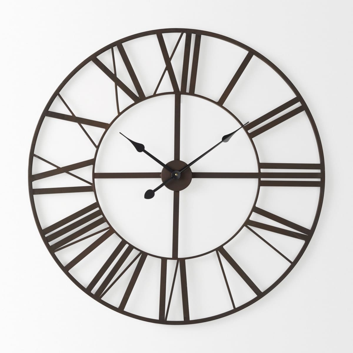 Pender Wall Clock Brown Metal | 29.9 - wall-clocks