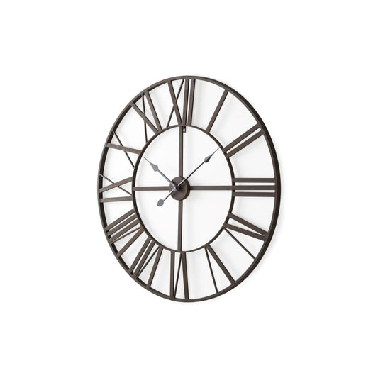 Pender Wall Clock Brown Metal | 29.9’’ - wall-clocks