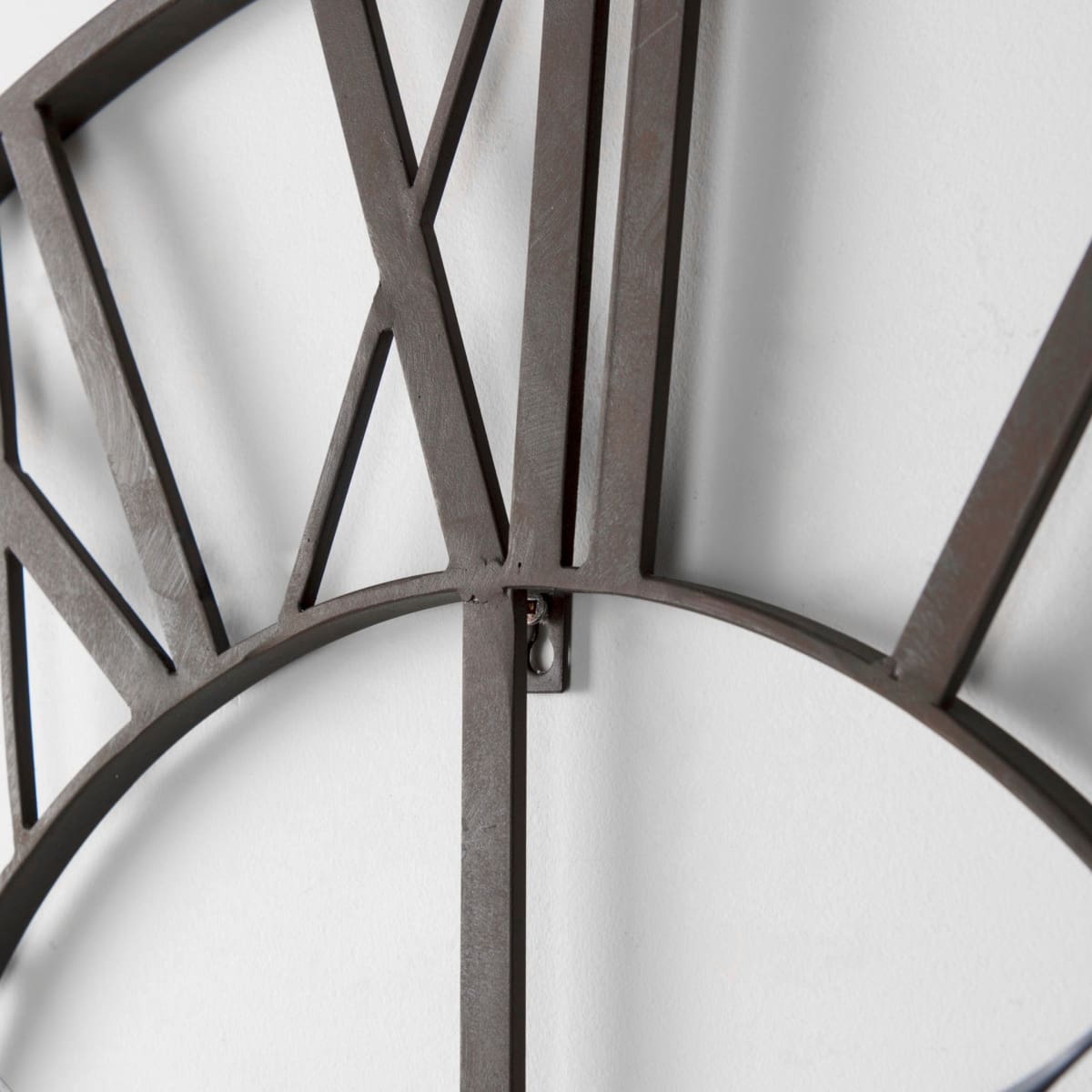 Pender Wall Clock Brown Metal | 29.9’’ - wall-clocks