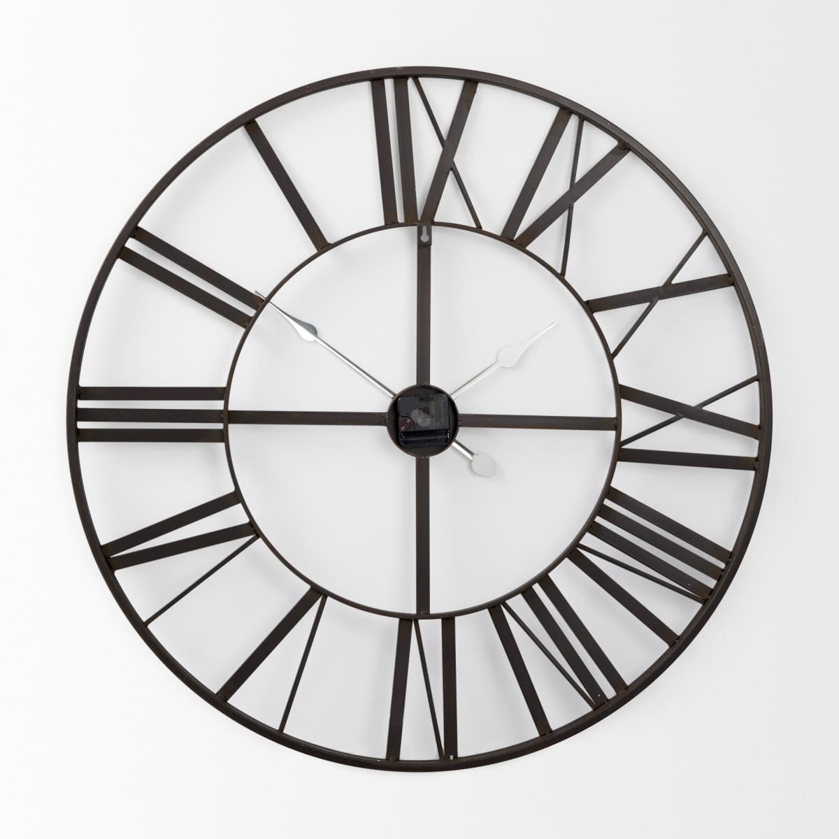 Pender Wall Clock Brown Metal | 29.9’’ - wall-clocks