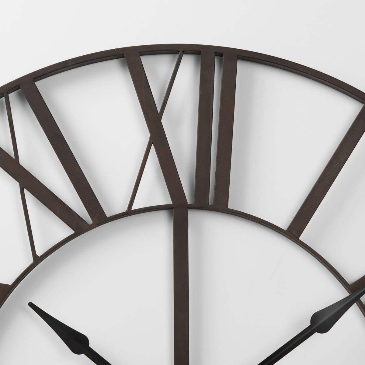 Pender Wall Clock Brown Metal | 40’’ - wall-clocks